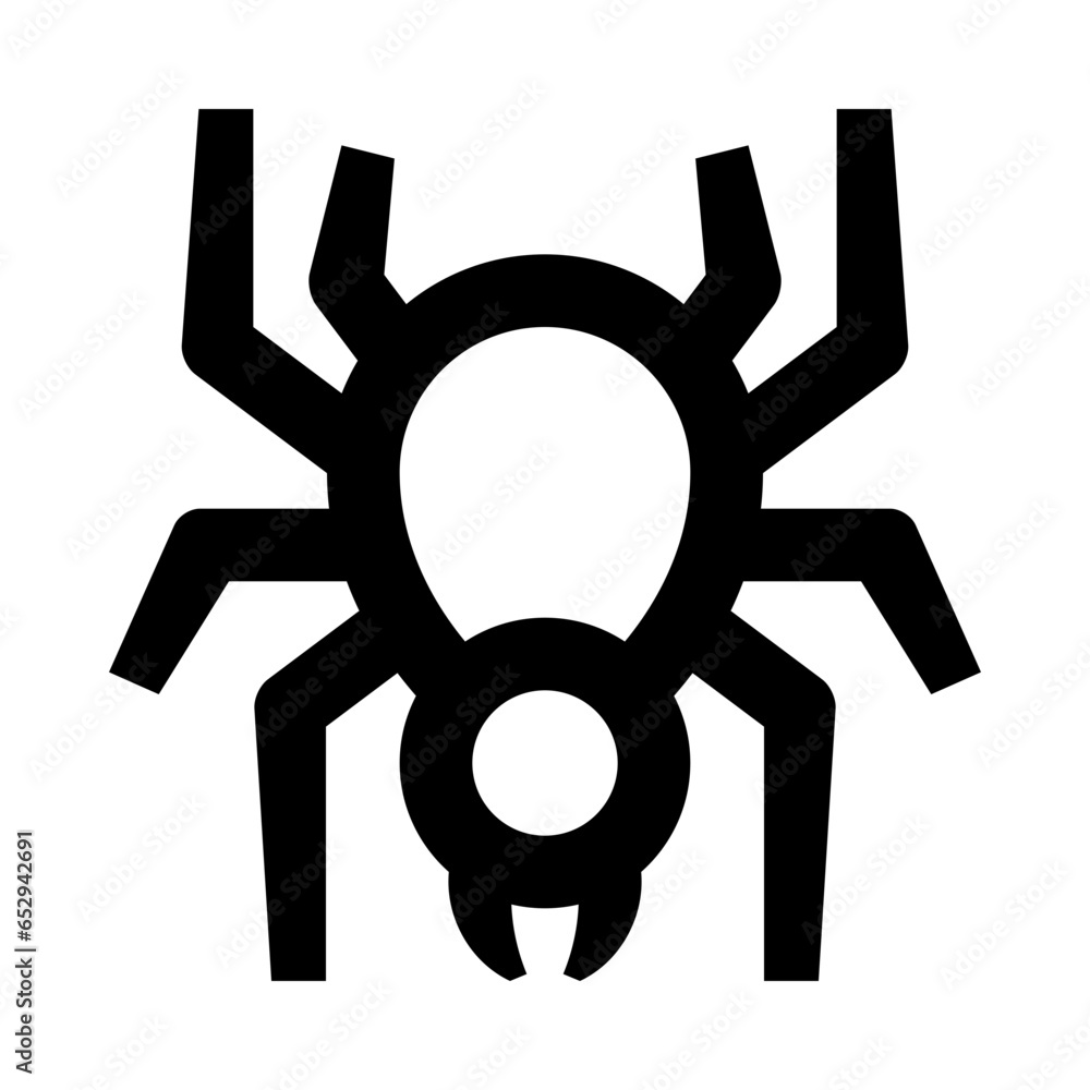 Naklejka premium Spider