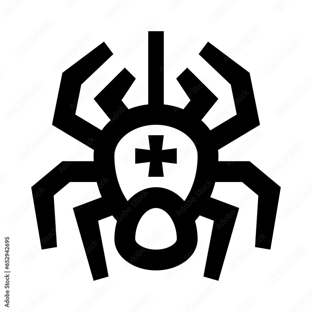 Obraz premium Hanging Spider