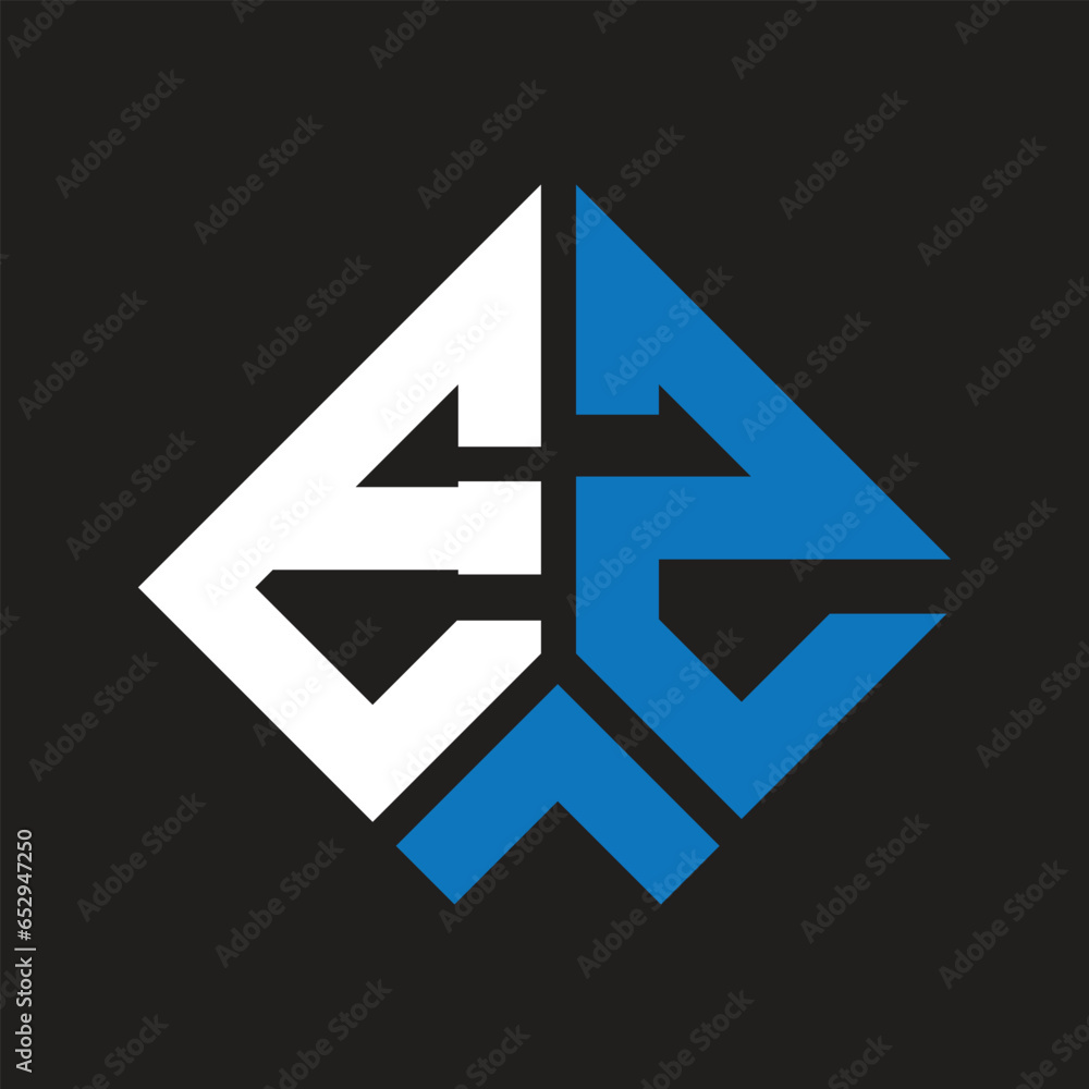 EZ letter logo design on black background. EZ creative initials letter logo concept. EZ letter design.
EZ letter logo design on black background. EZ creative initials letter logo concept. EZ letter design.