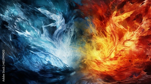 Earth Wind Fire Water: Elemental Fusion - Generated by AI