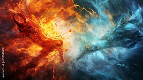 Good Versus Evil: The Cosmic Duality - Generated by AI