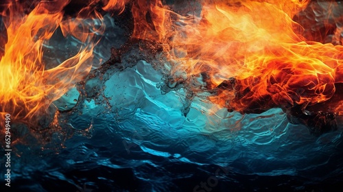 Earth Wind Fire Water: Nature's Choreography - Generated by AI