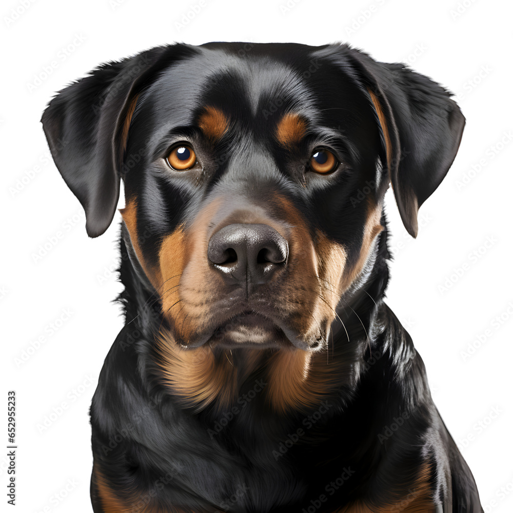 Rottweiler, dog, isolated Rottweiler, dog, isolated