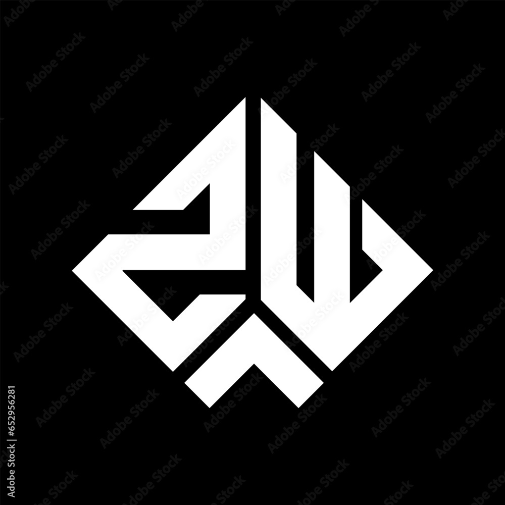 ZW letter logo design on black background. ZW creative initials letter logo concept. ZW letter design.
ZW letter logo design on black background. ZW creative initials letter logo concept. ZW letter design.