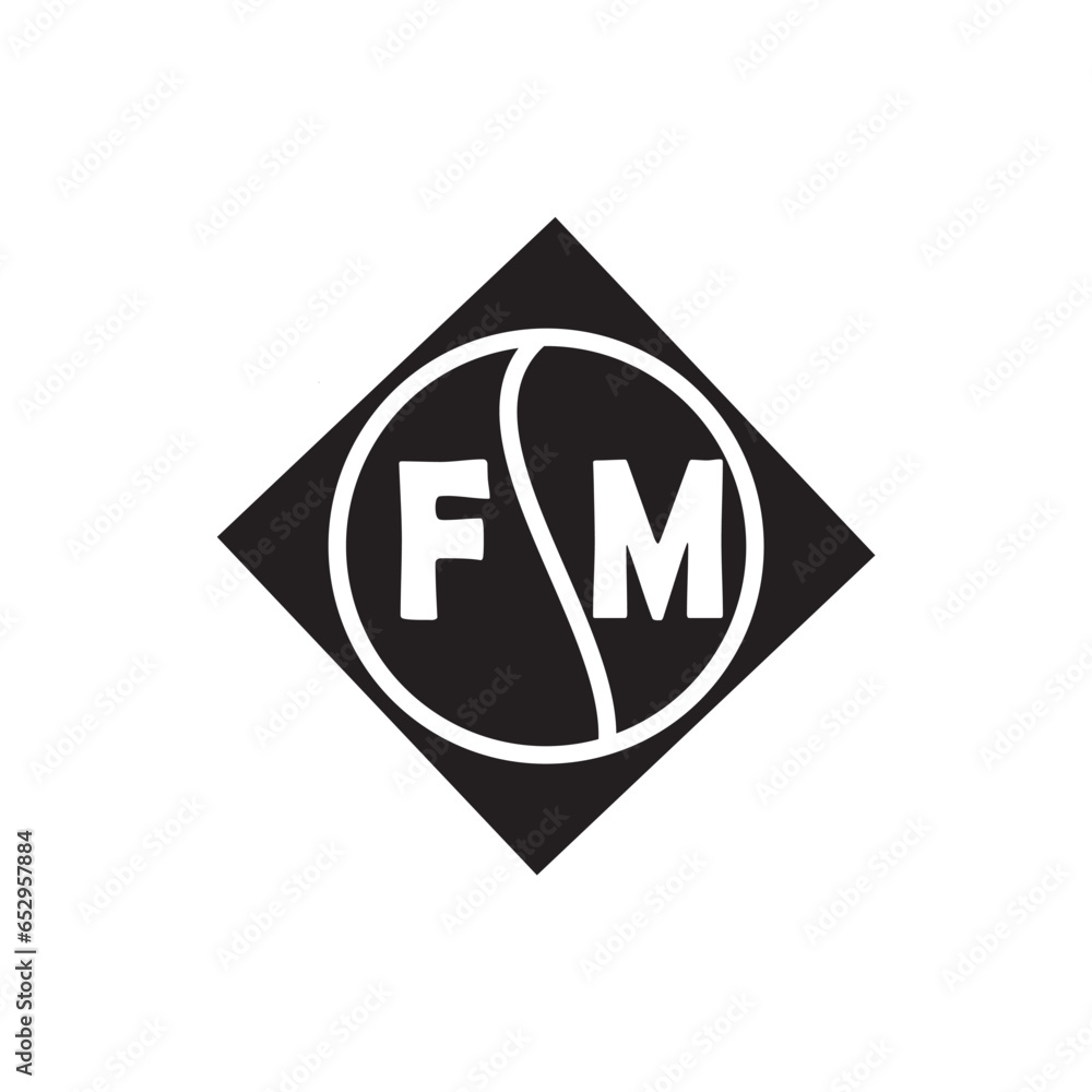FM letter logo design on White background. FM creative initials letter logo concept. FM letter design.
FM letter logo design on White background. FM creative initials letter logo concept. FM letter design.