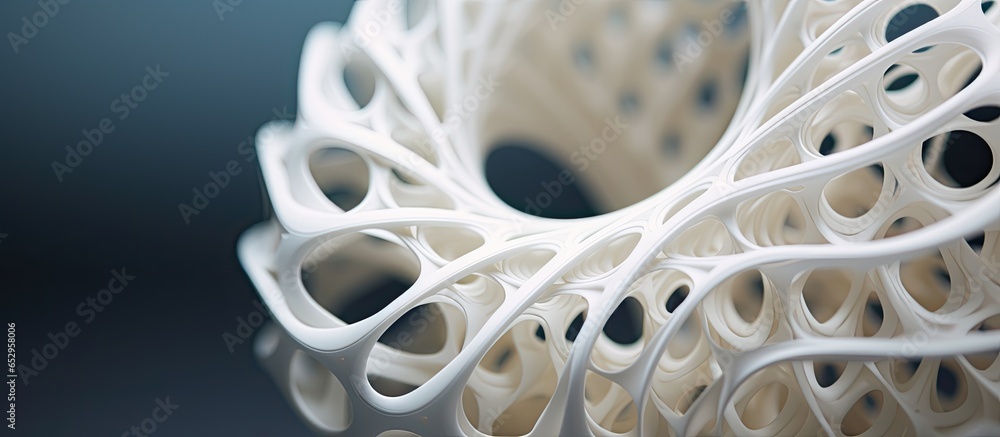 White piece Printing detail