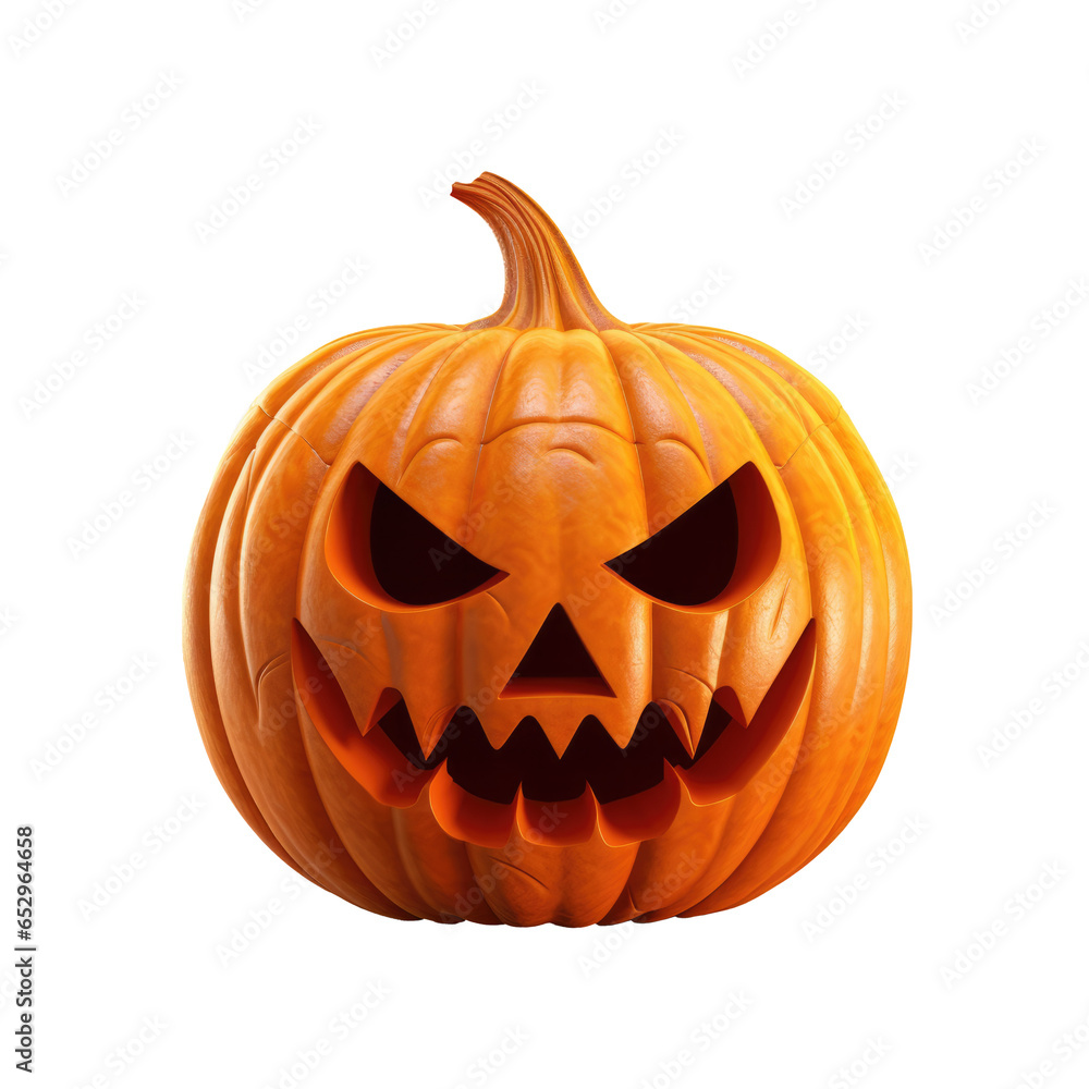 Halloween Jack o Lantern Pumpkin with a spooky face. Isolated on a transparent background Halloween Jack o Lantern Pumpkin with a spooky face. Isolated on a transparent background