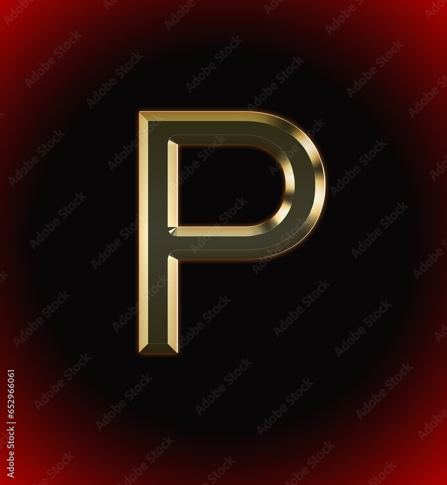 Golden and shining Alphabet(letter) P and name of individual (boy or Girl) with start of alphabet P, black and red beautiful background Golden and shining Alphabet(letter) P and name of individual (boy or Girl) with start of alphabet P, black and red beautiful background