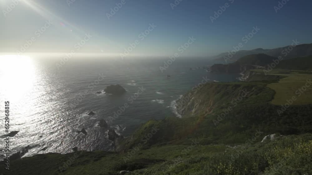Carmel By The Sea and Big Sur - a Rugged Stretch of California Central Coast known for Winding Roads, Seaside Cliffs and Coastline Carmel By The Sea and Big Sur - a Rugged Stretch of California Central Coast known for Winding Roads, Seaside Cliffs and Coastline