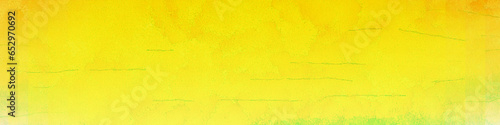Yellow panorama background with copy space for text or image, usable for social media, story, banner, poster, Ads, events, party, celebration, and various design works