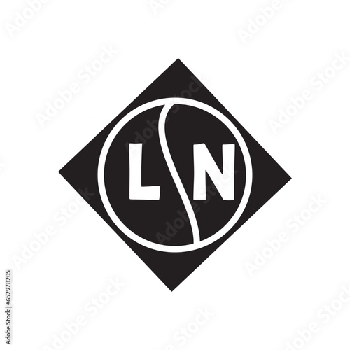 Free Download LN letter logo design.LN creative initial LN letter logo design. LN creative initials letter logo concept. - GFXLoad