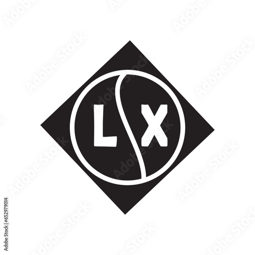 LX letter logo design.LX creative initial LX letter logo design. LX creative initials letter logo concept.