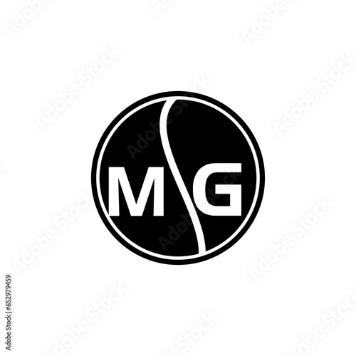 MG letter logo design.MG creative initial MG letter logo design. MG creative initials letter logo concept.
