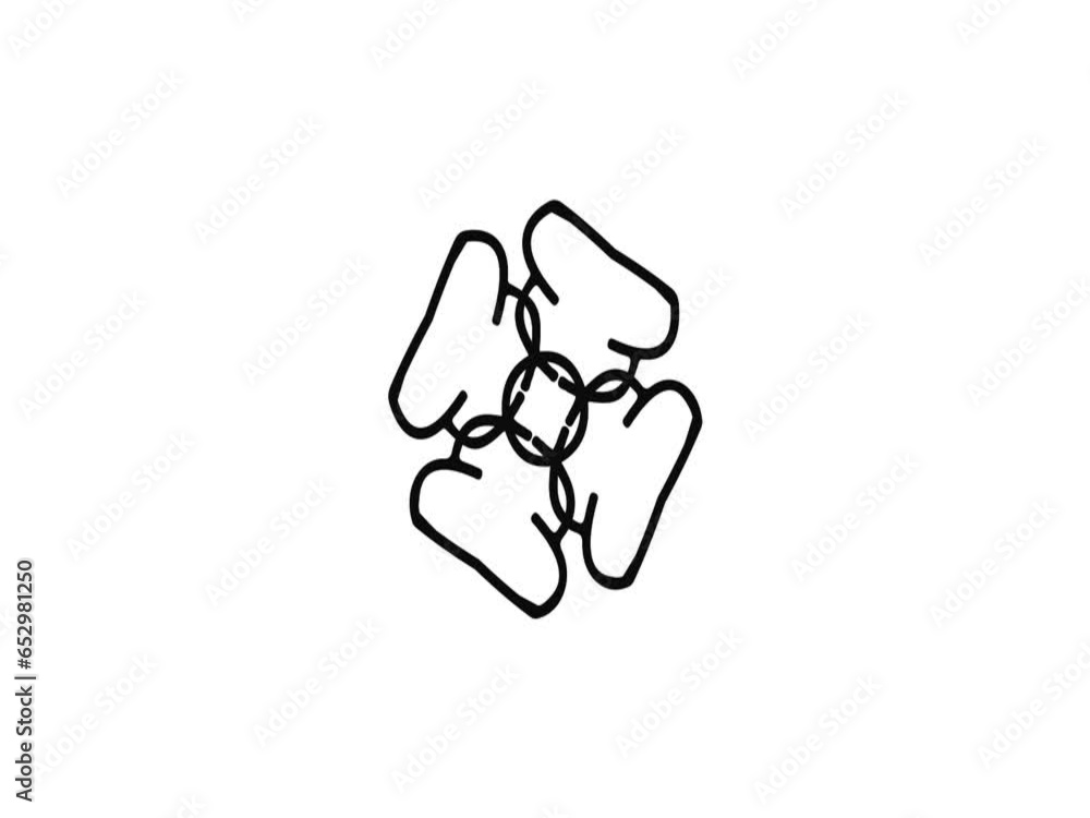 Cross rotation animation. Cross animation element for banner. Cross animation element for video frame Ornament rotation animation. Cross rotation animation. Cross animation element for banner. Cross animation element for video frame Ornament rotation animation.