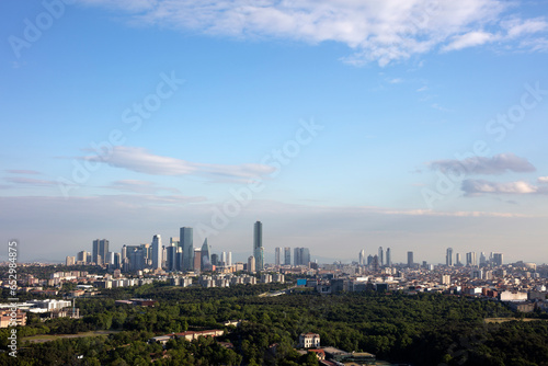 istanbul city center and modern architecture