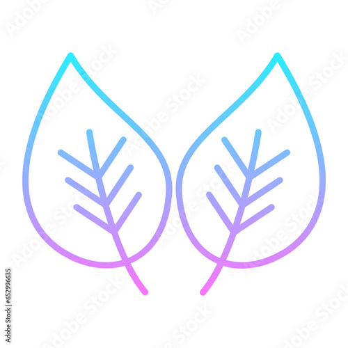 Leaf Gradient Icon