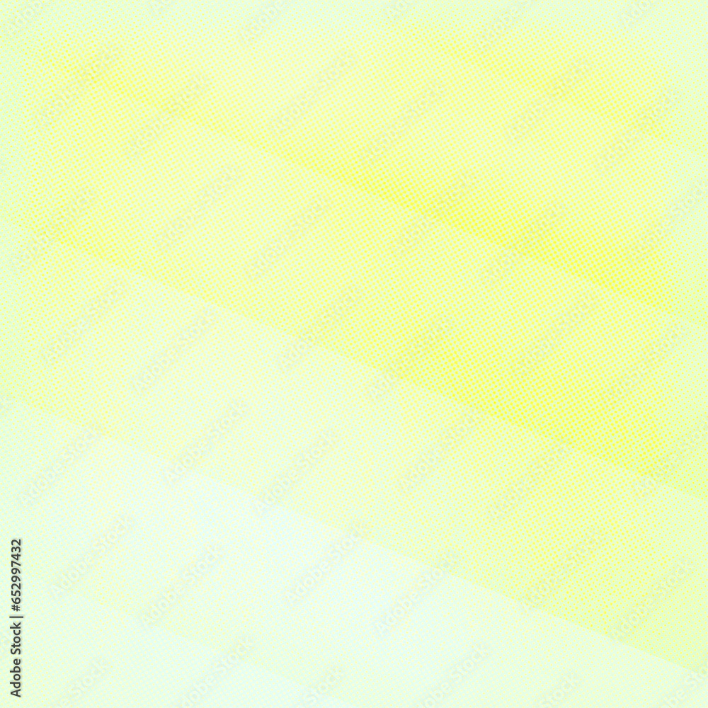 Obraz premium Plain yellow background. Squared backdrop with copy space for text or image. Usable for social media, story, poster, banner, business, template and graphic design works