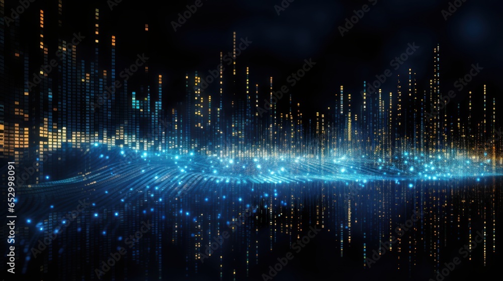 Digital Data Universe, Streams of Binary Code and Data Visualization Digital Data Universe, Streams of Binary Code and Data Visualization