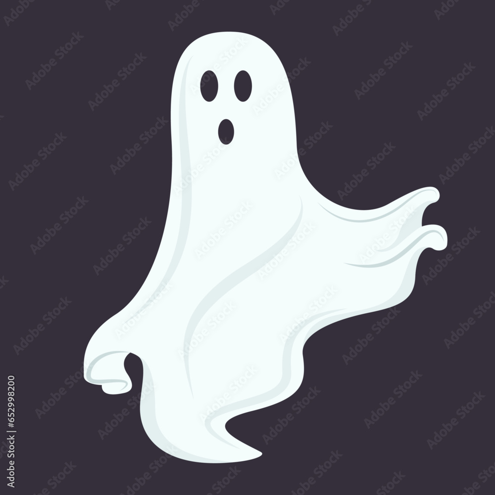 Spooky ghost vector illustration graphic icon symbol Spooky ghost vector illustration graphic icon symbol