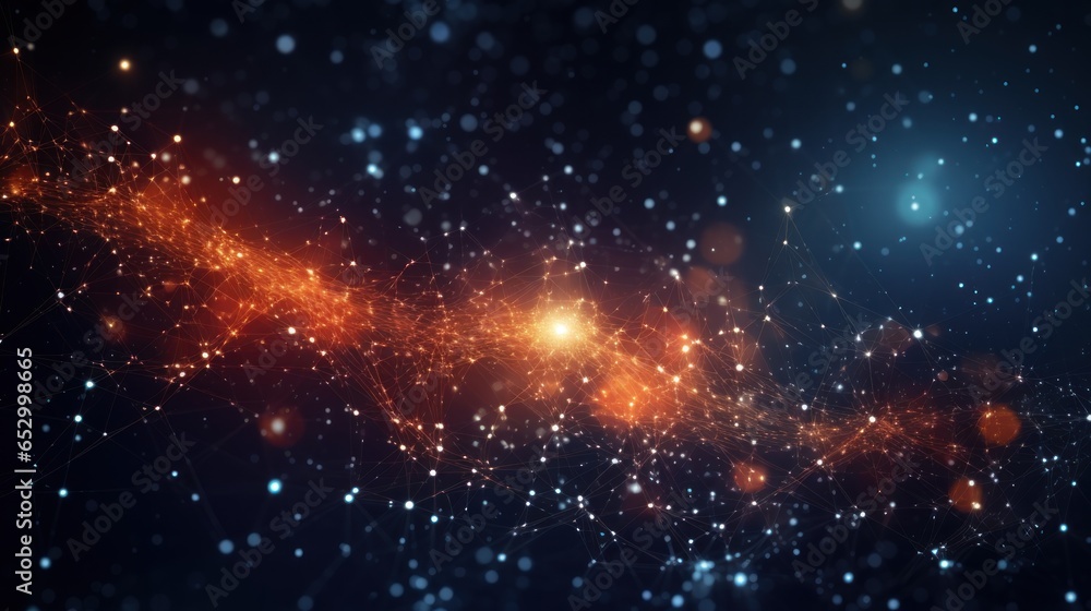 Digital Universe Exploration, Quantum Particles and Data Constellations