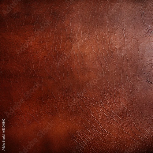 Brown leather texture background | Generative AI