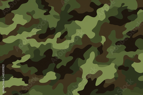 Jungle Concealment Abstract Camouflage in Green Hidden in Green Abstract Camouflage Secrets