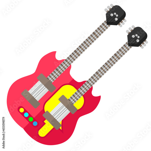 
electric guitar illustration