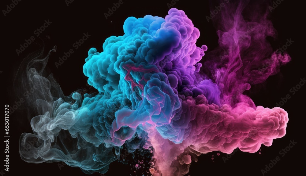 Fototapeta premium colorful mist background