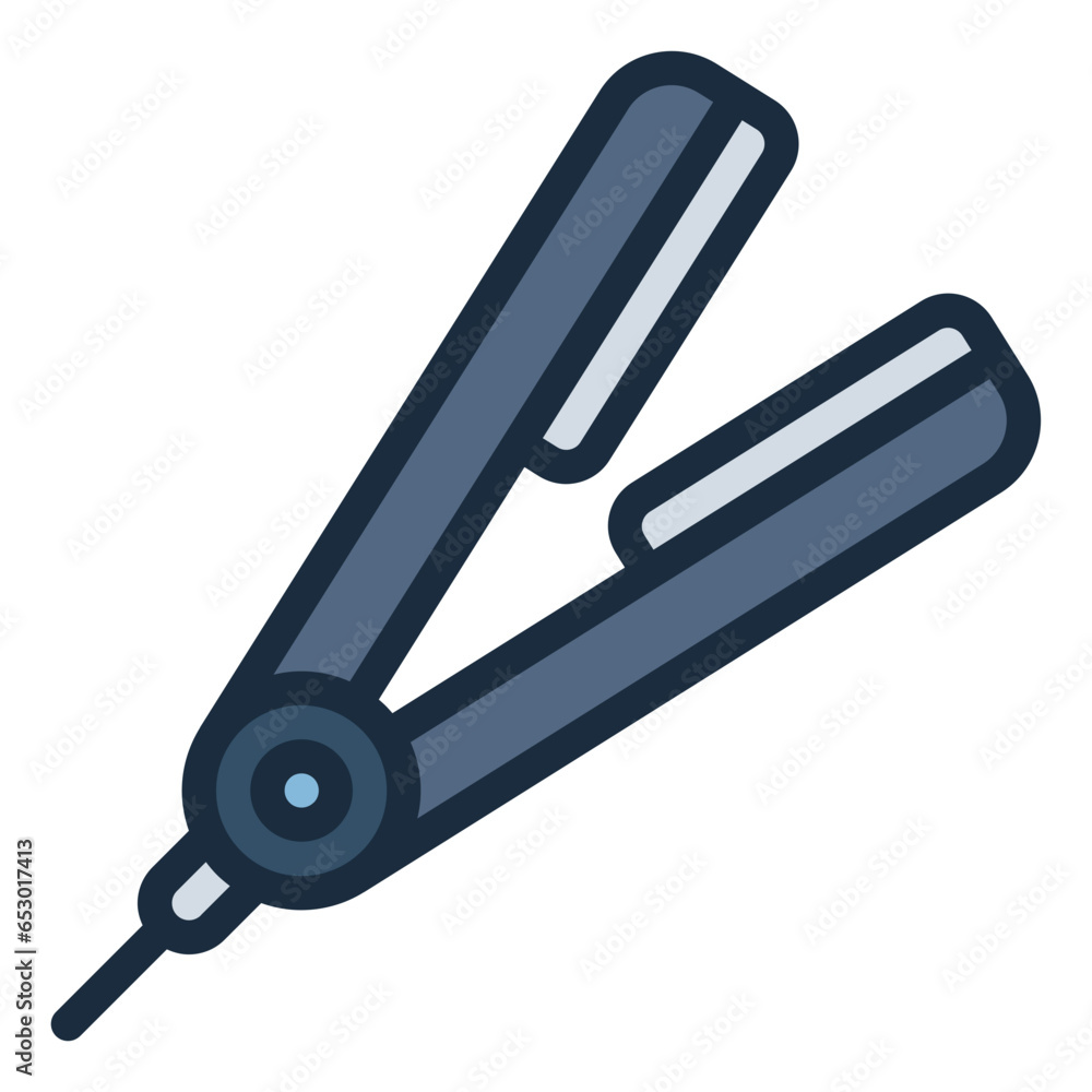Hair Iron Lasting icon Hair Iron Lasting icon