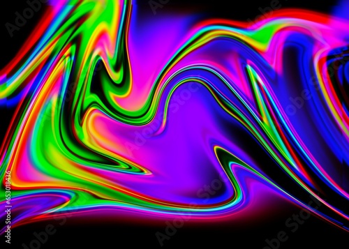 colorful psychedelic trippy abstract swirl artwork background
