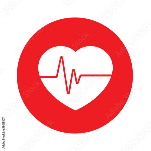 heart cpr medical icon vector design	
