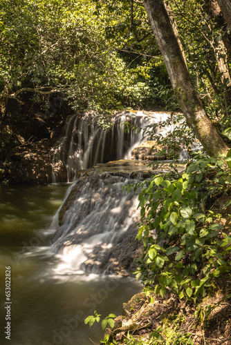 Fototapeta Naklejka Na Ścianę i Meble -  Cachoeira na cidade de Bodoquena, Estado do Mato Grosso do Sul, Brasil