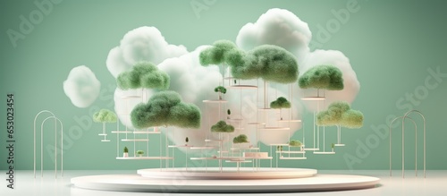 Illustration of Cloud Networking and Hyperscalers in the Age of the Cloud photo