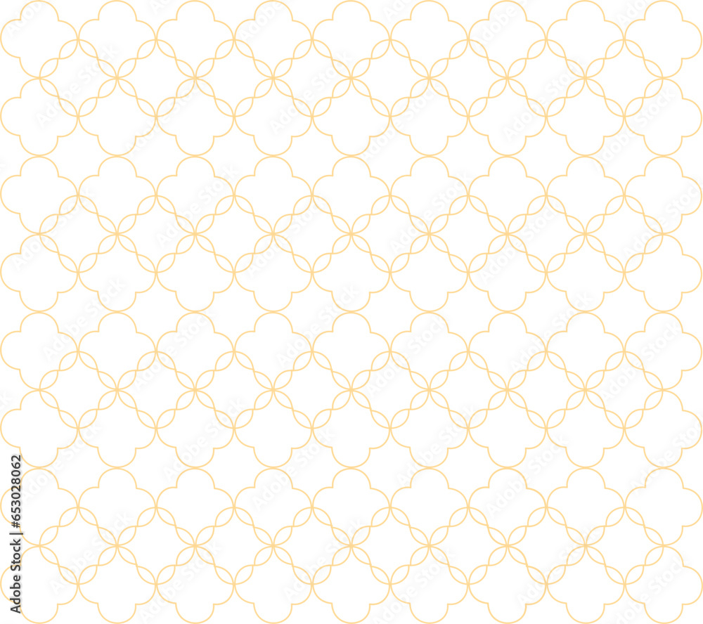 Fototapeta premium Golden Islamic pattern, Ramadan background, Islamic background
