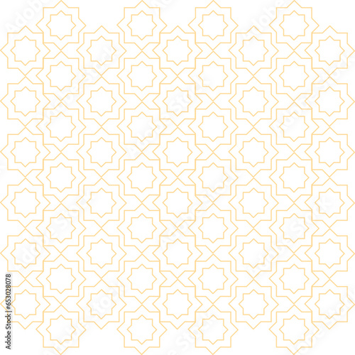 Golden Islamic pattern, Ramadan background, Islamic background 