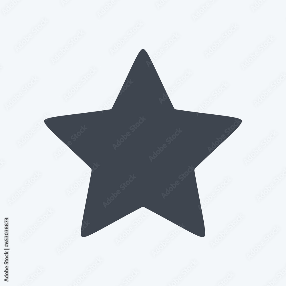 Icon Star 2. related to Stars symbol. glyph style. simple design editable. simple illustration. simple vector icons Icon Star 2. related to Stars symbol. glyph style. simple design editable. simple illustration. simple vector icons
