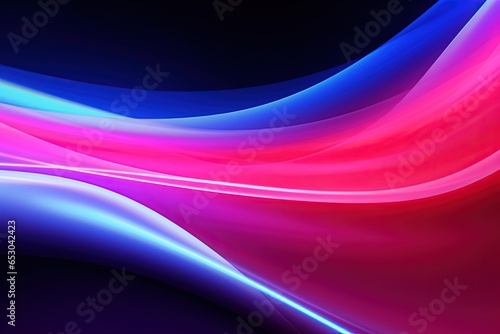 Digital Energy Flow: Neon Line Wave for Date Connection wallpaper background