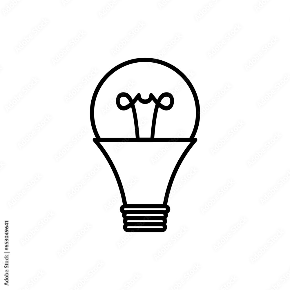 idea light bulb icon idea light bulb icon