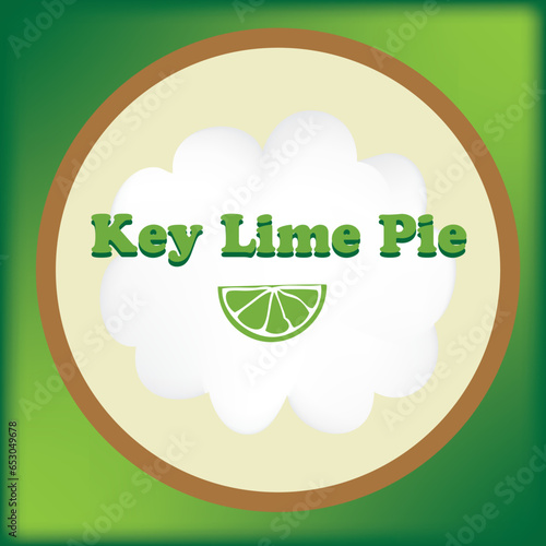 Poster Key Lime Pie