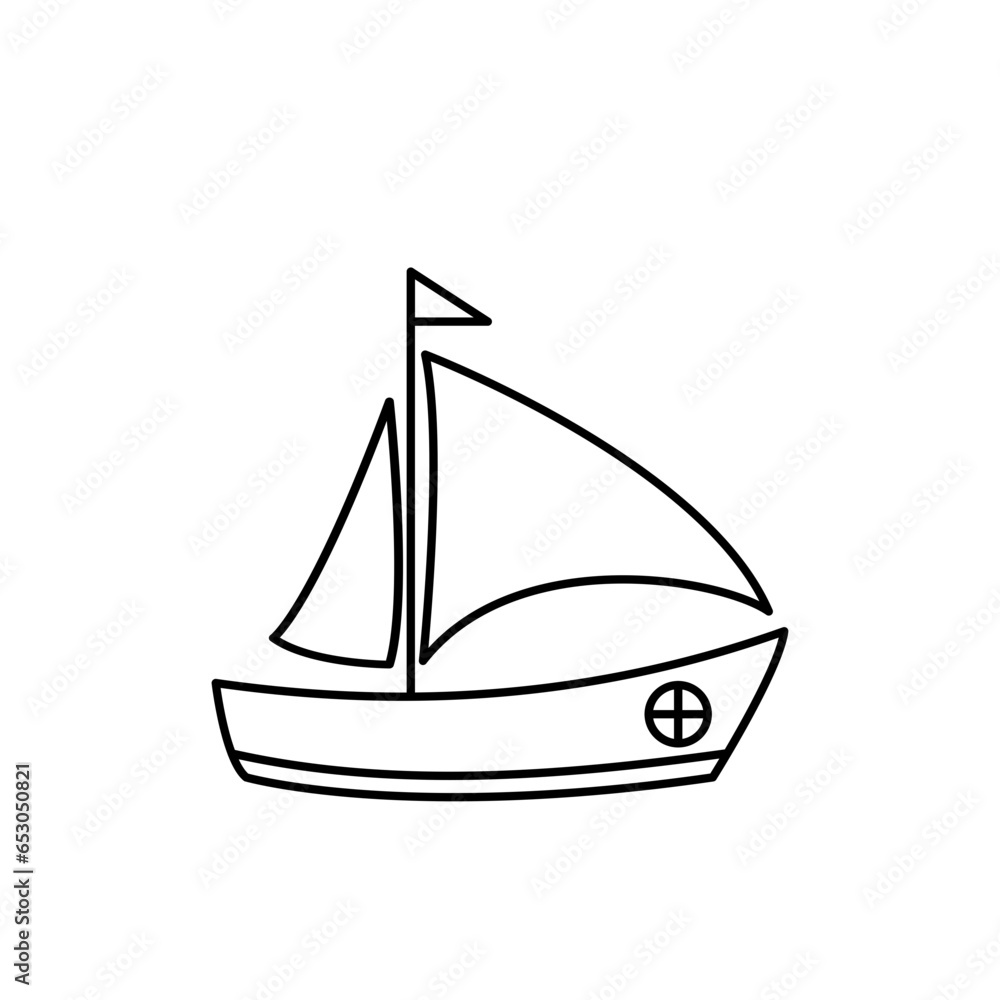 doodle passenger ship doodle passenger ship
