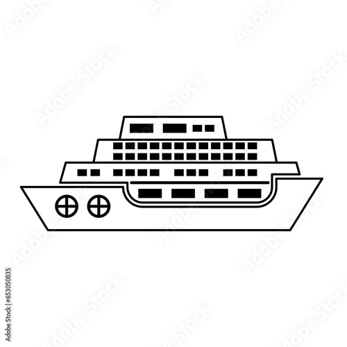 doodle passenger ship