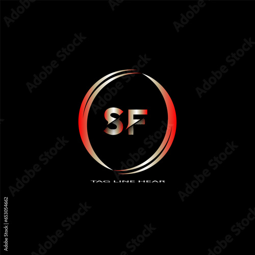 Free Download creative letter logo. gradient logo design with black background for your company. - GFXLoad
