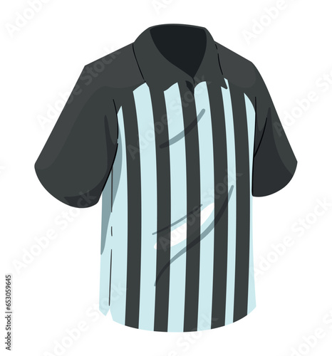 american football referee jersey