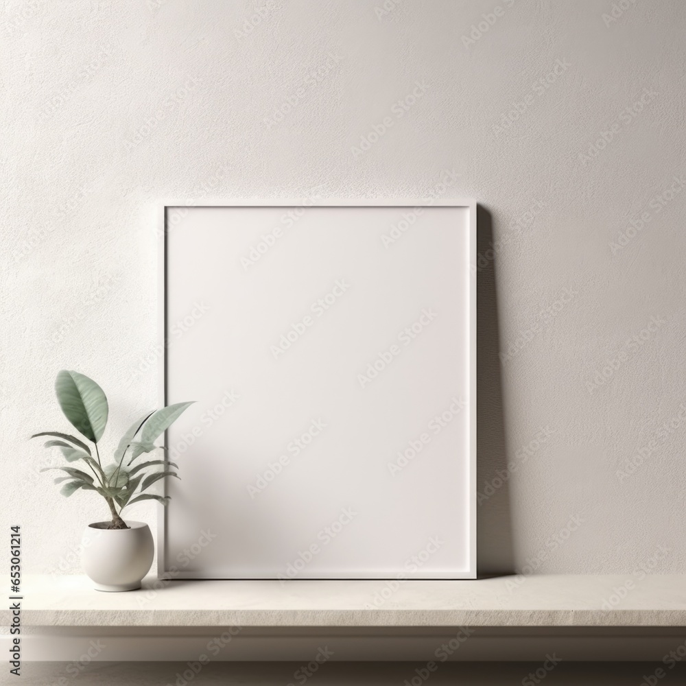 painting in a room with a pastel background generative ai painting in a room with a pastel background generative ai