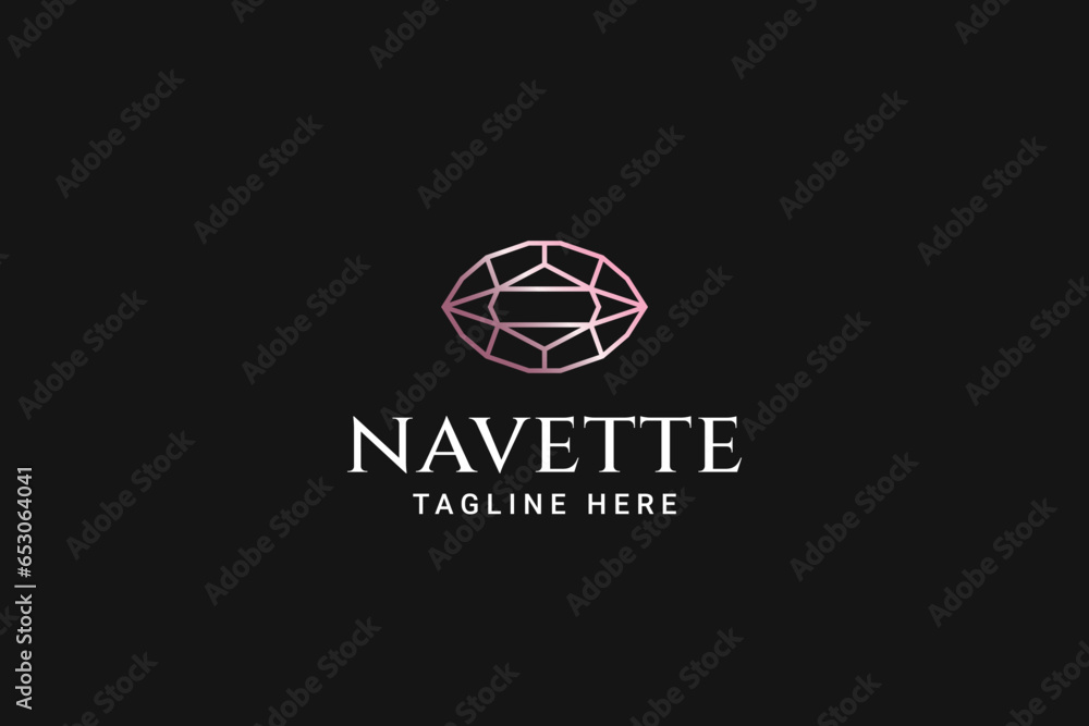 marquise jewelry modern concept logo design template for jewelry, boutique and wedding business marquise jewelry modern concept logo design template for jewelry, boutique and wedding business