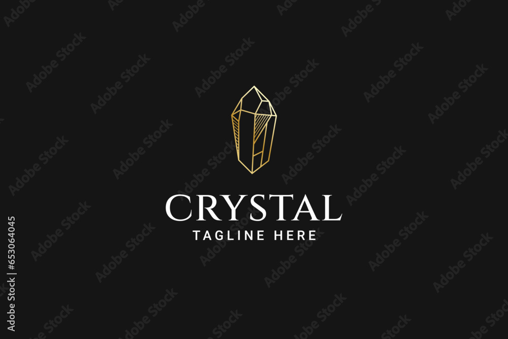 crystal jewelry modern concept logo design template for jewelry, boutique and wedding business crystal jewelry modern concept logo design template for jewelry, boutique and wedding business