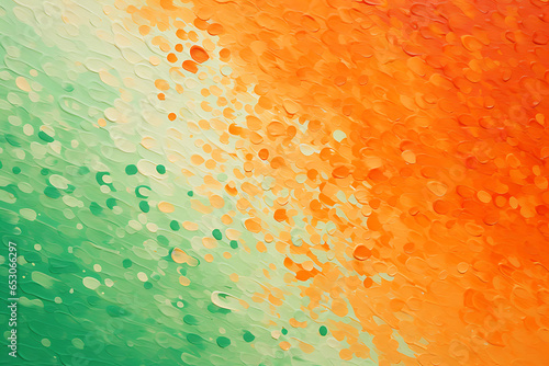 Vibrant and Colorful Brush Strokes Minimalist Background with Luminous Pointillism photo