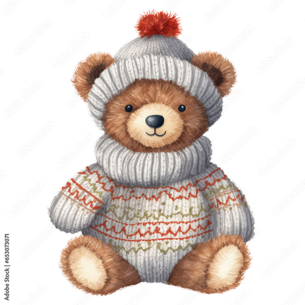 Christmas cute doll teddy bear clipart Christmas cute doll teddy bear clipart