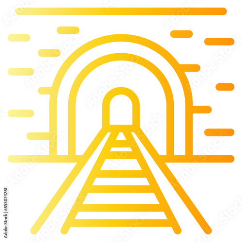 tunnel, railway, railroad, train, passage, vehicle, travelling, travel, transportation, commuter, tramspeed, metro, public transport, mrt, icon, icons, graphic, design, vector, illustration, sign, sym