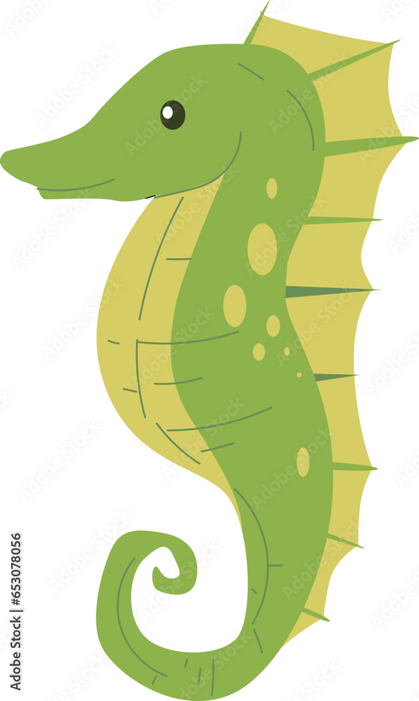 Naklejka premium sea horse